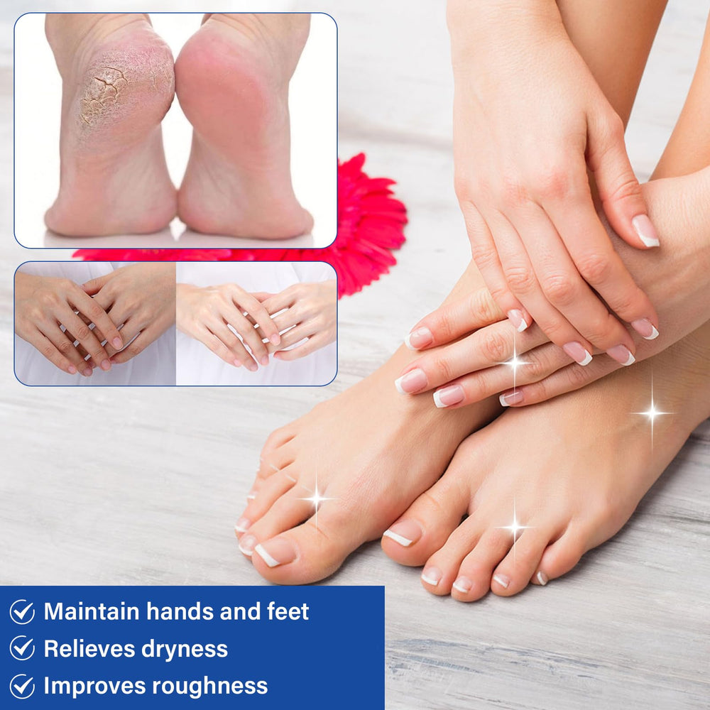 Holyarm packaging and use-ready design supports easy foot care.