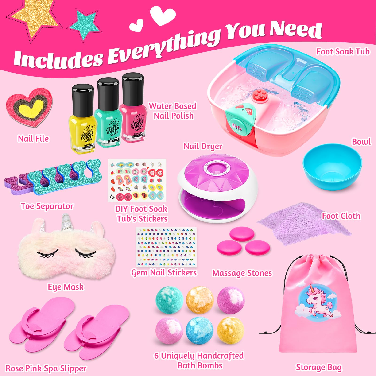 Holycco Kids Spa Day Kit towel and bag keep gear organized