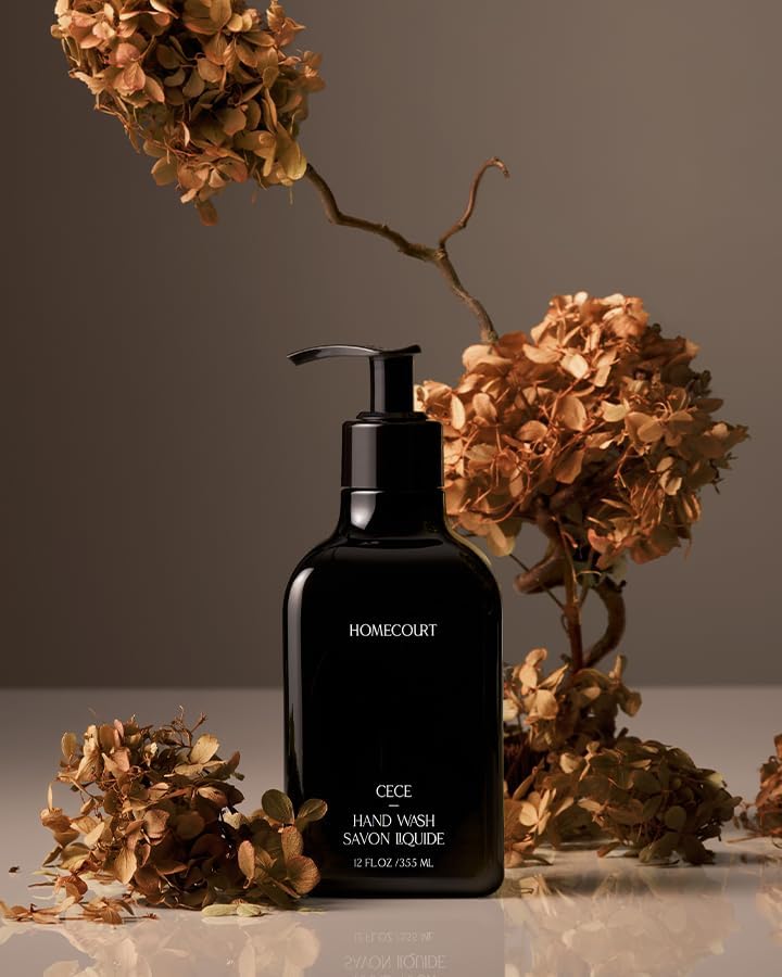 Homecourt Cece 2.0 hand wash bottle with pump offers a gentle cleansing experience.