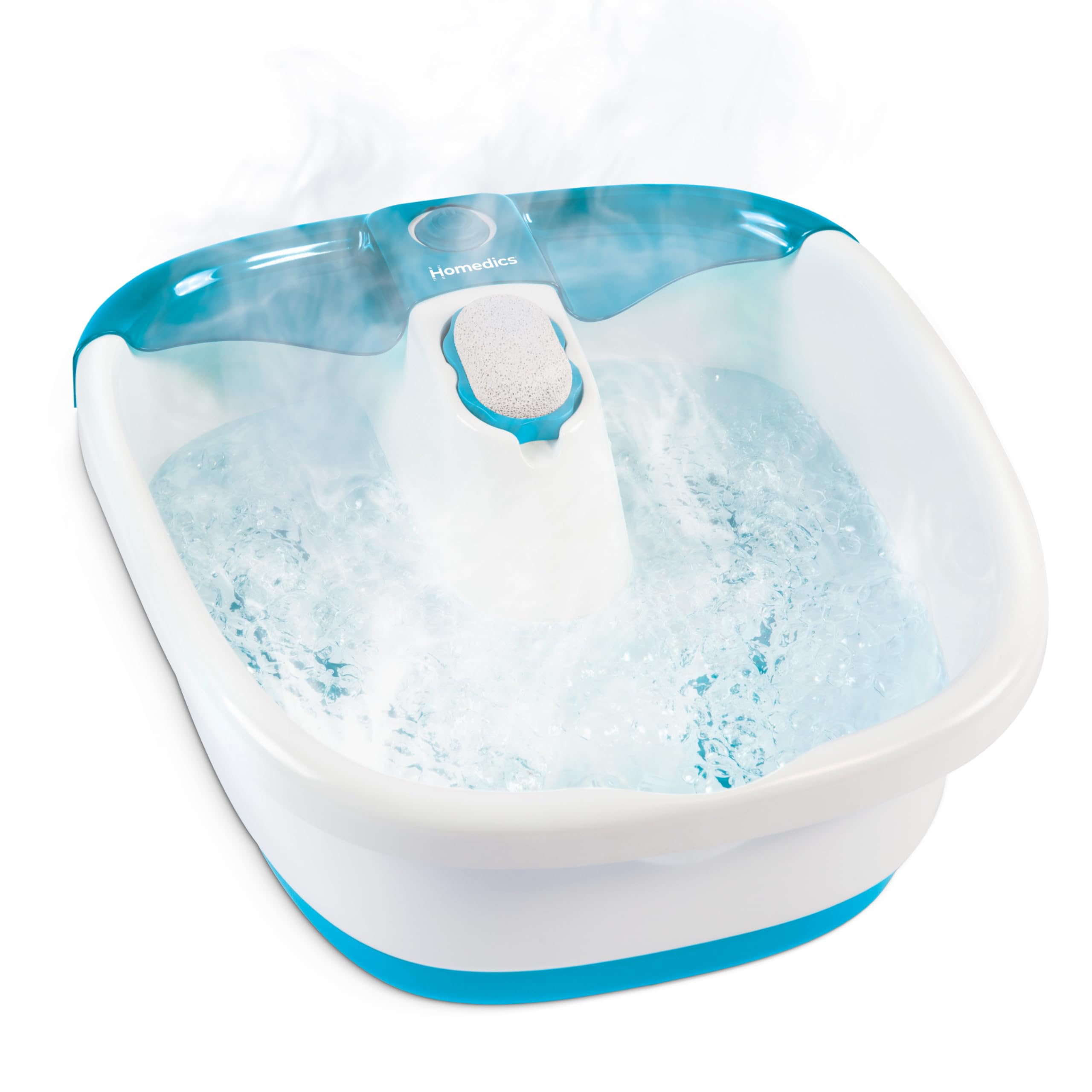 Homedics Bubble Mate Foot Spa front view for easy at-home foot care.