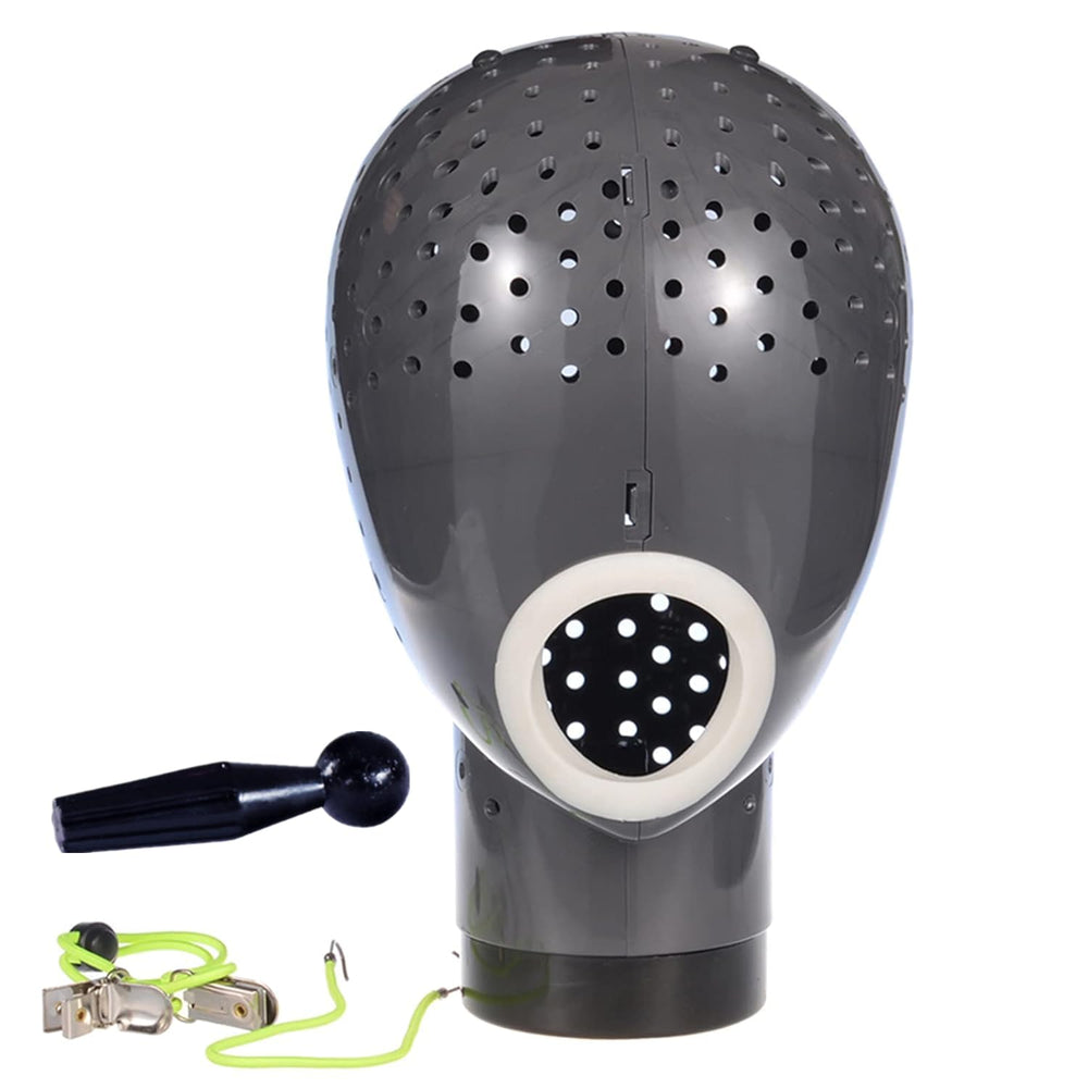 HomeGOAL hair dryer wig stand inside-out drying for faster wig prep.