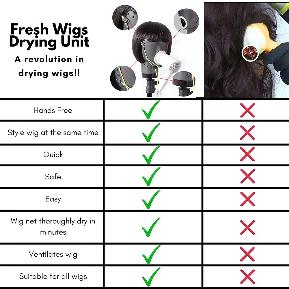 HOMEGOAL handsfree drying and styling - save time during routine