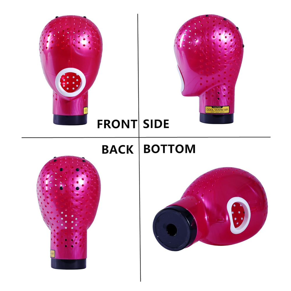 HOMEGOAL wig clip strap secure - hands-free setup for drying