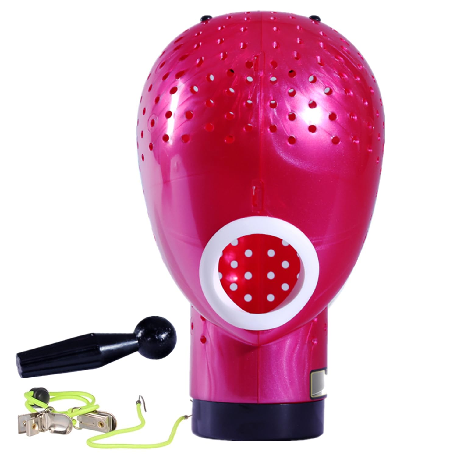 HOMEGOAL wig dryer head stand pink - quick, even drying from inside out