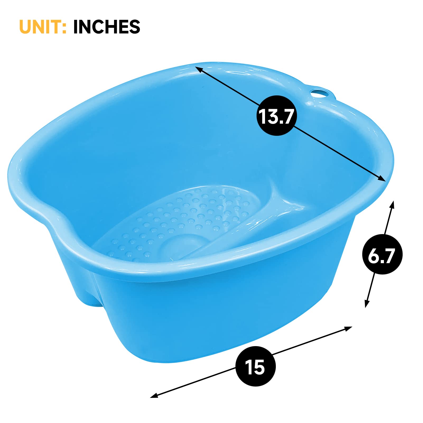 HOMELEX compact dual tub ready for home spa-like foot sessions.