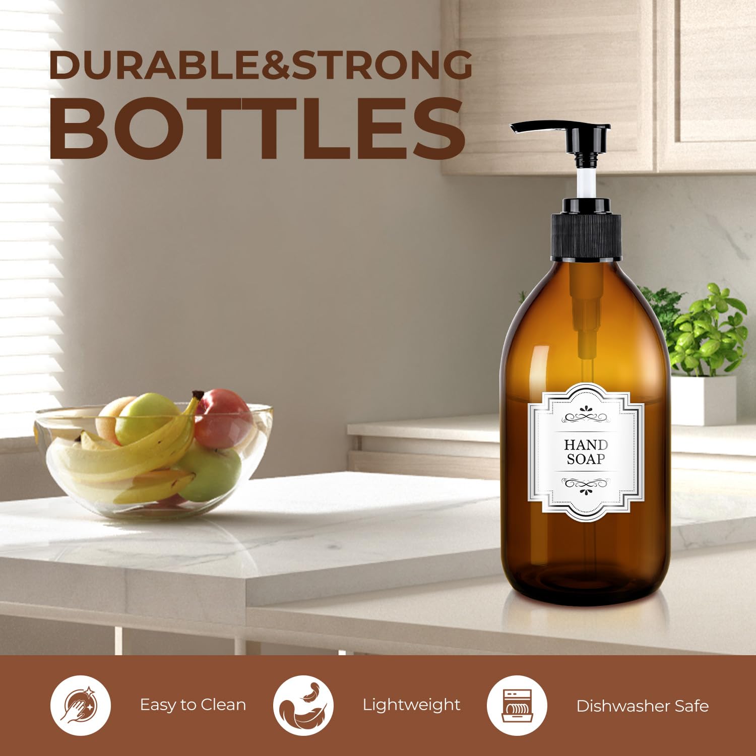 HomePicker elegant glass dispenser elevates countertop with precise dispensing