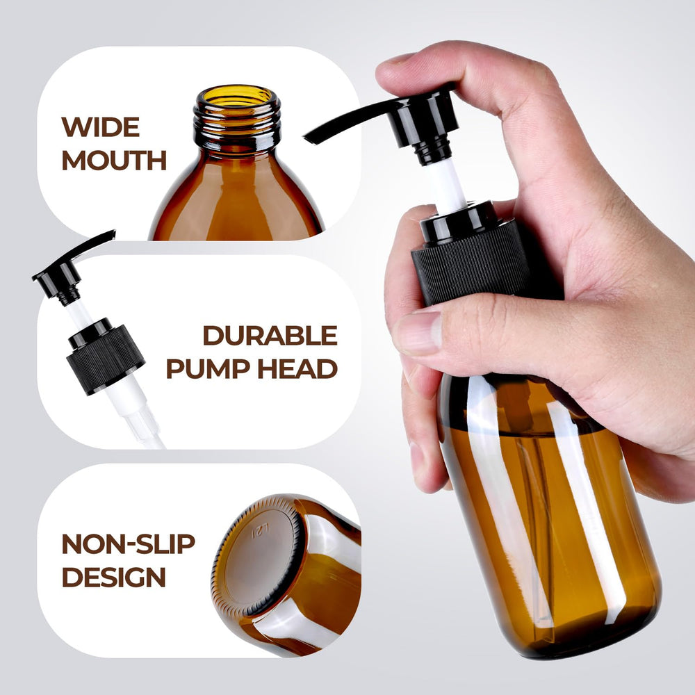 HomePicker glass dispenser is dishwasher-safe for easy cleaning and reuse.