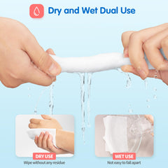 HOMERHYME facial towel ultra-soft texture illustrates lint-free wipes for sensitive skin