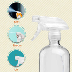 Homeries UV-protected glass bottle keeps liquids stable and fresh.