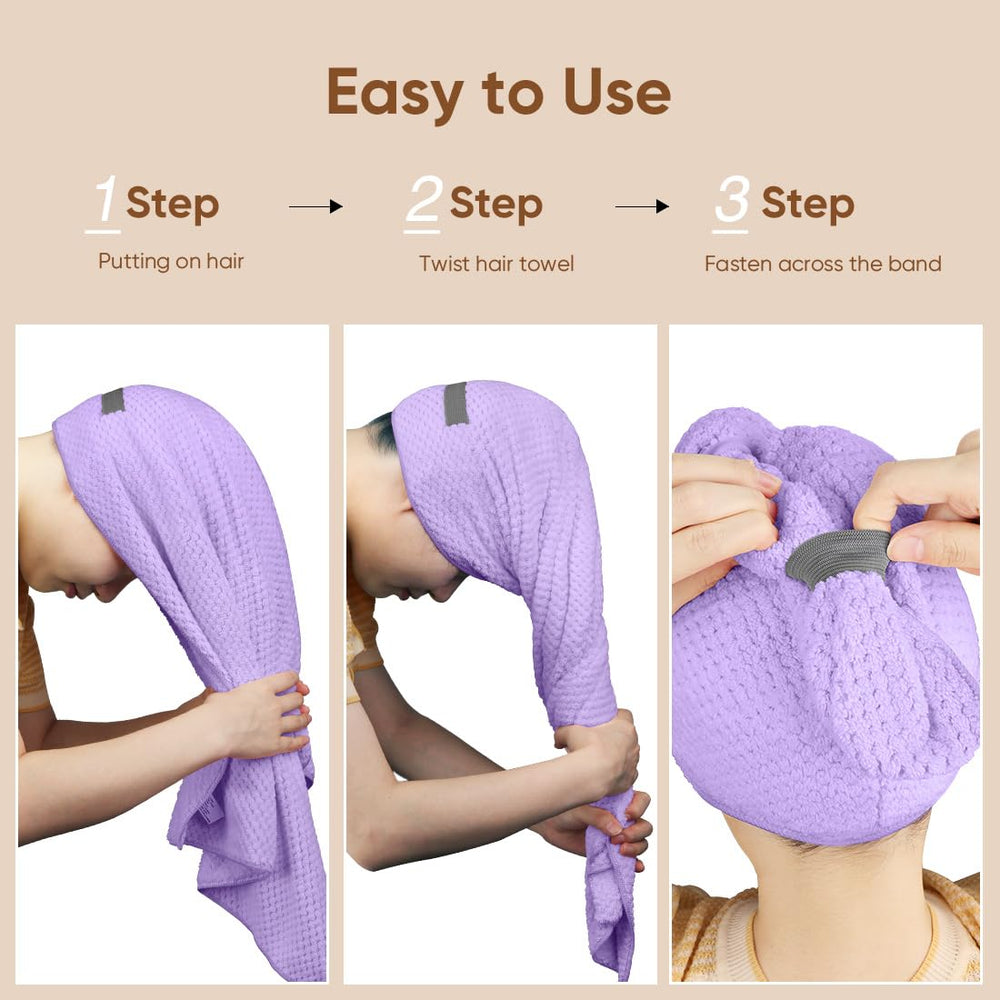 HOMEXCEL color options purple blue grey highlight stylish hair care