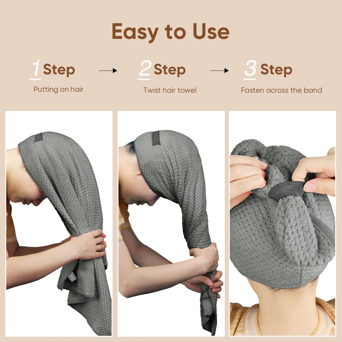 HOMEXCEL durable colorfast microfiber towel withstands repeated washes