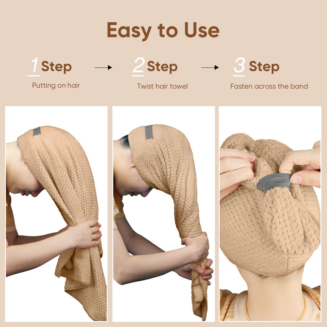 HOMEXCEL lightweight towel ideal for gym, travel, beach, and yoga routines.