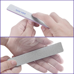 HomeyEra nail files 180-grit close-up for smoothing natural nails.