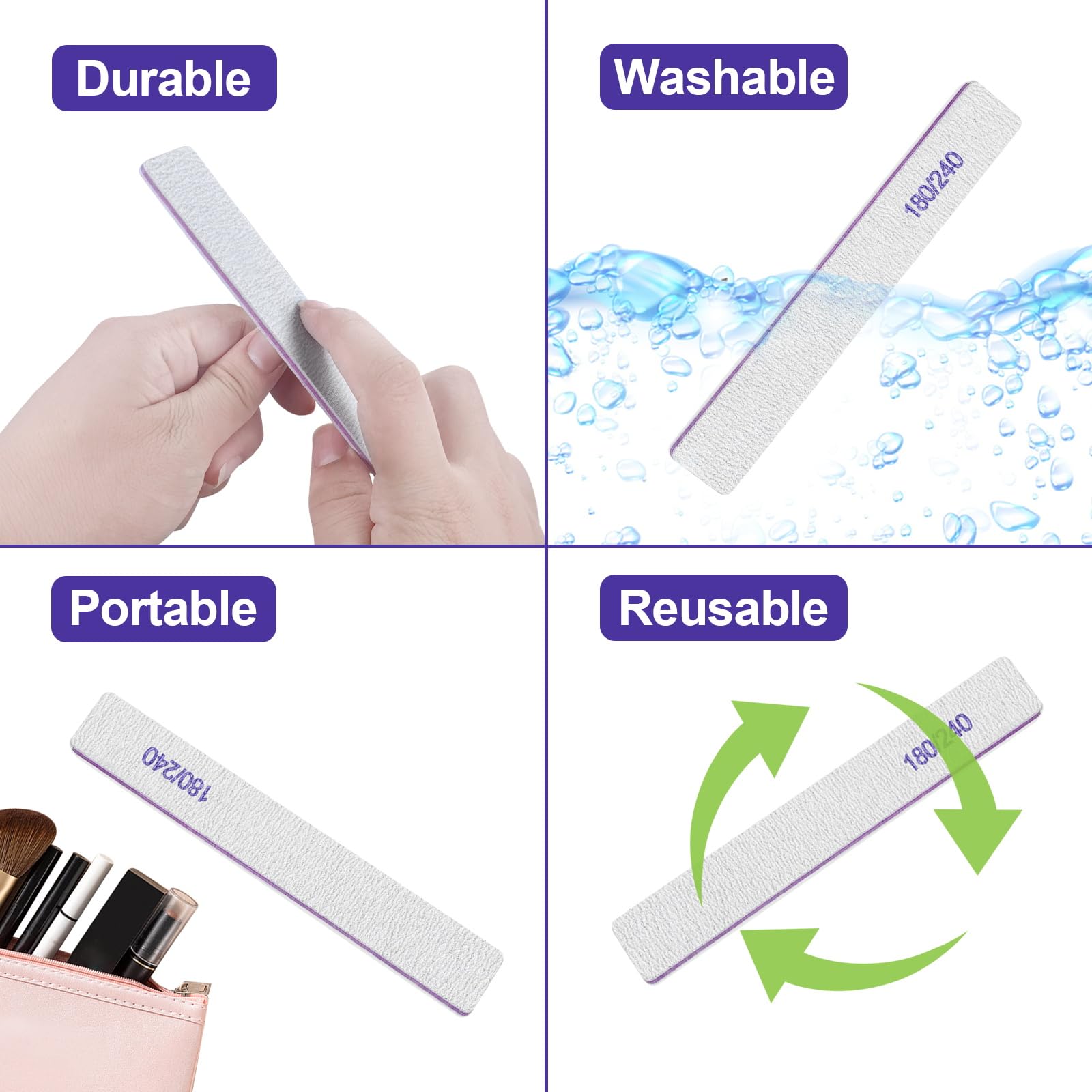 HomeyEra nail files ideal for home use and professional results