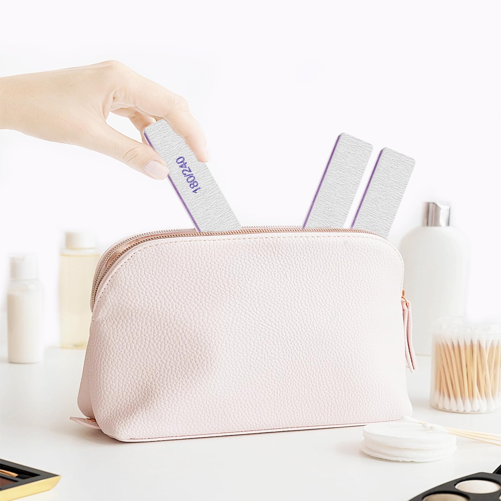 HomeyEra reusable washable emery boards for long-lasting polishing