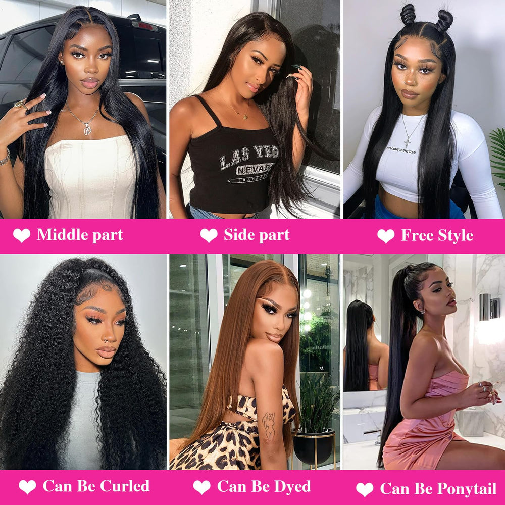 Homgoss U Part Wig no lace design for easy wear