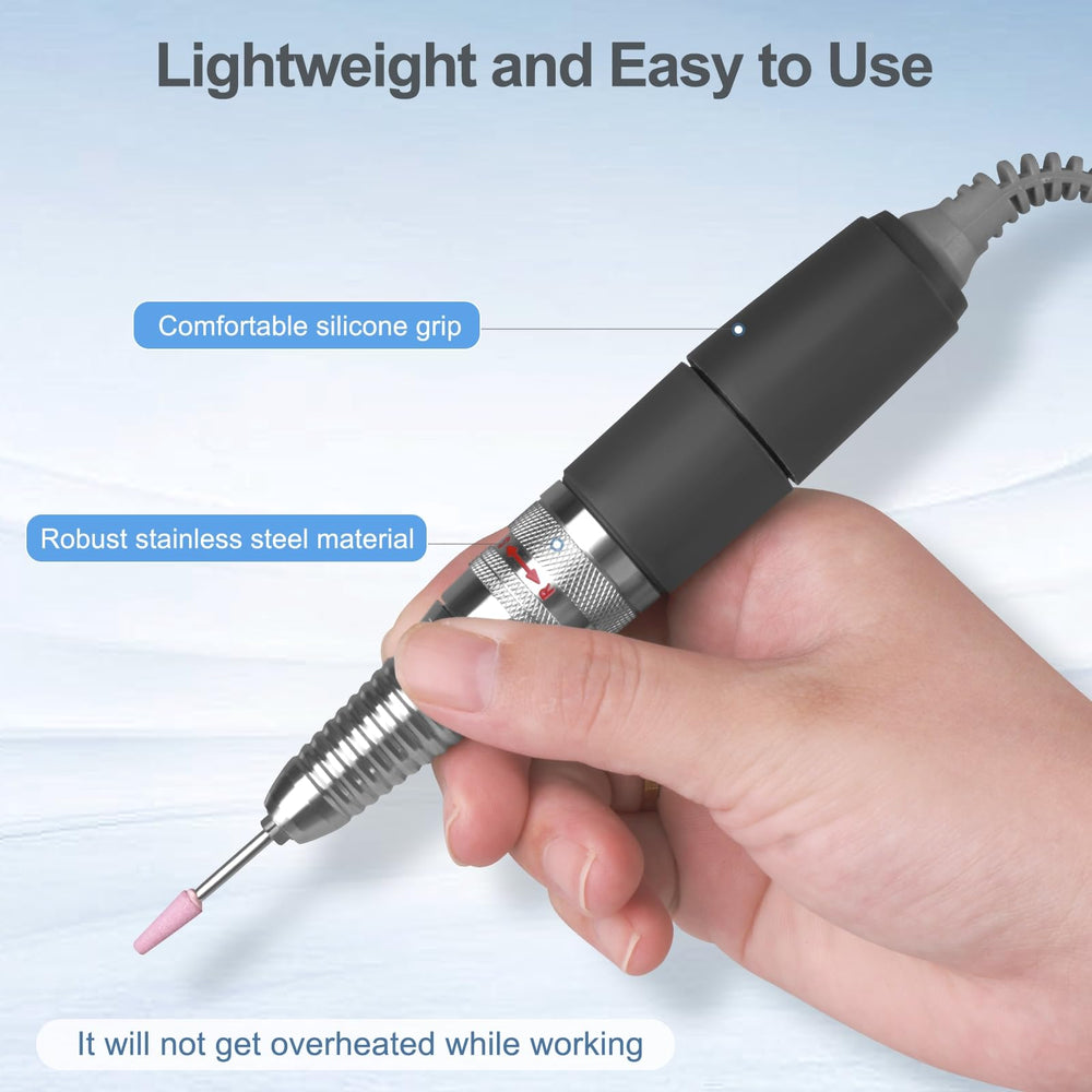 HoMove twist-lock mechanism enables quick bit changes.