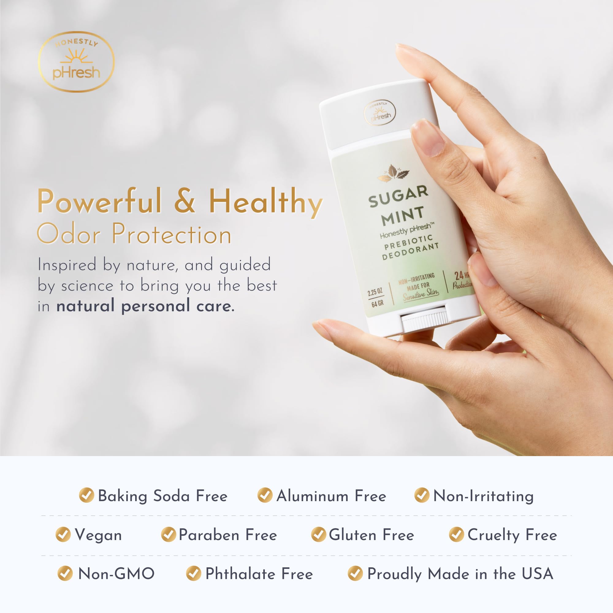 Honestly pHresh cruelty-free symbol signaling ethical, gentle care