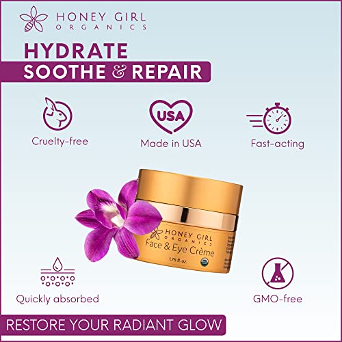 Honey Girl Organics ingredients honey and beeswax nourish and protect the skin