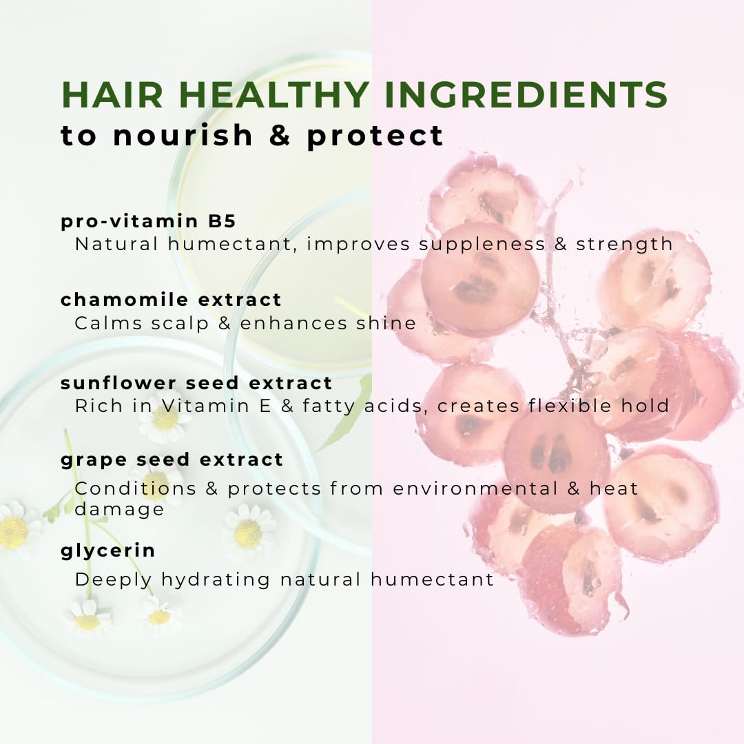 Honeybee Gardens Hair Spray Herbal Mint spray nozzle captures easy, precise application.