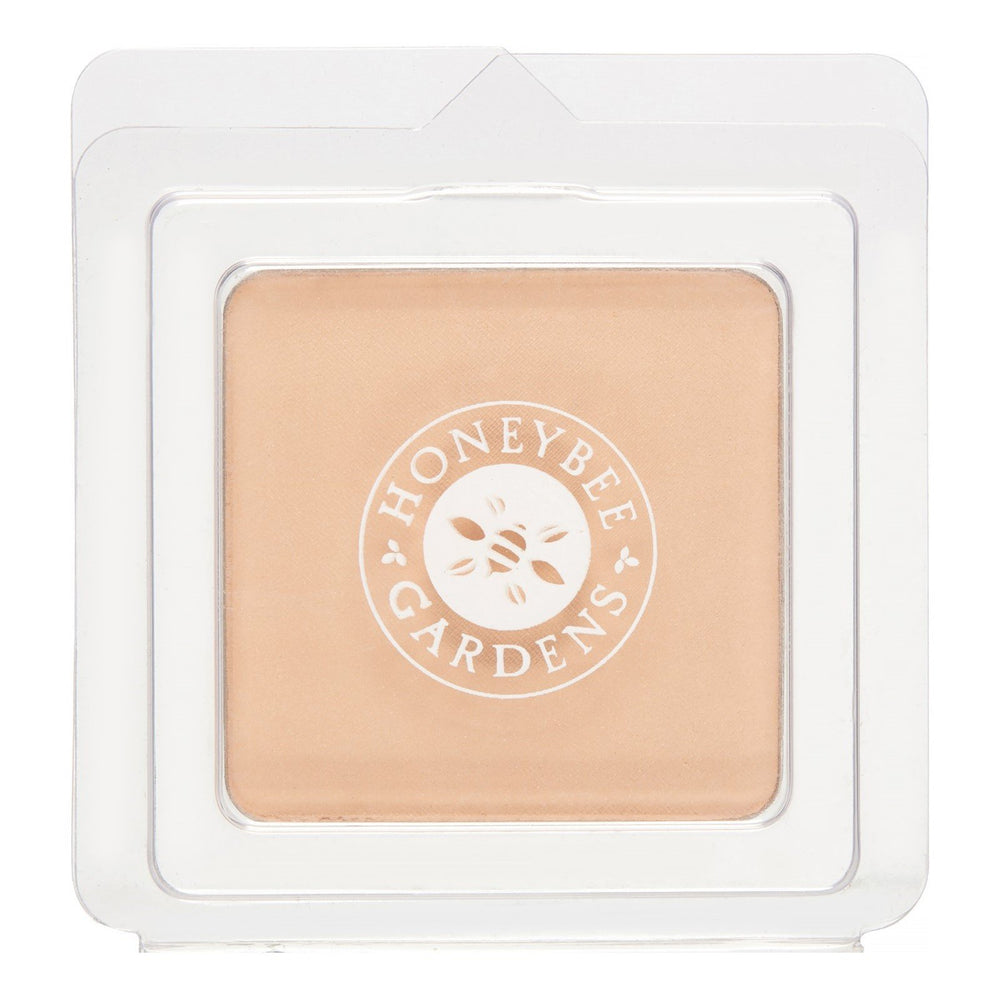 Honeybee Gardens pressed mineral foundation compact for on-the-go natural glow