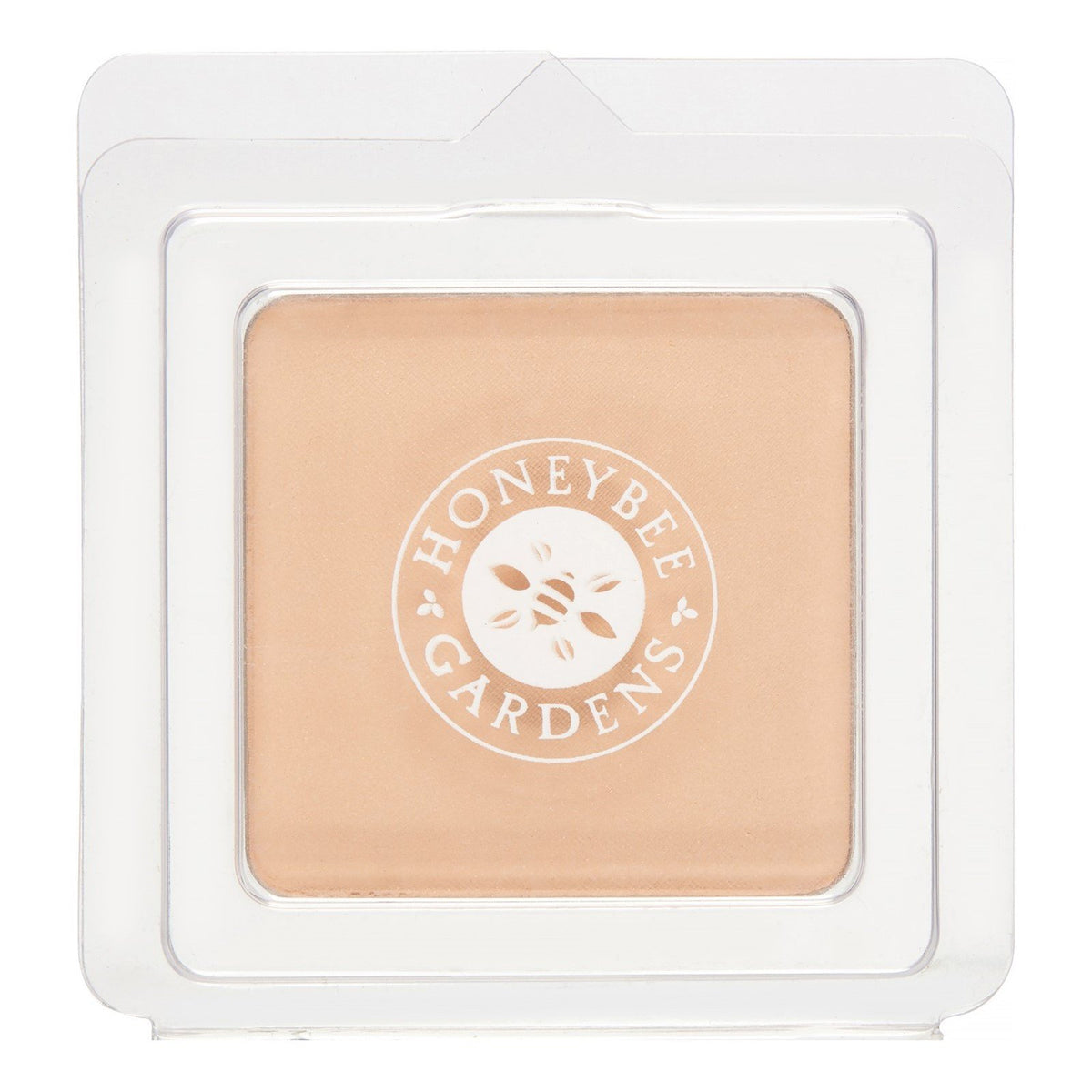 Honeybee Gardens pressed mineral foundation compact for on-the-go natural glow
