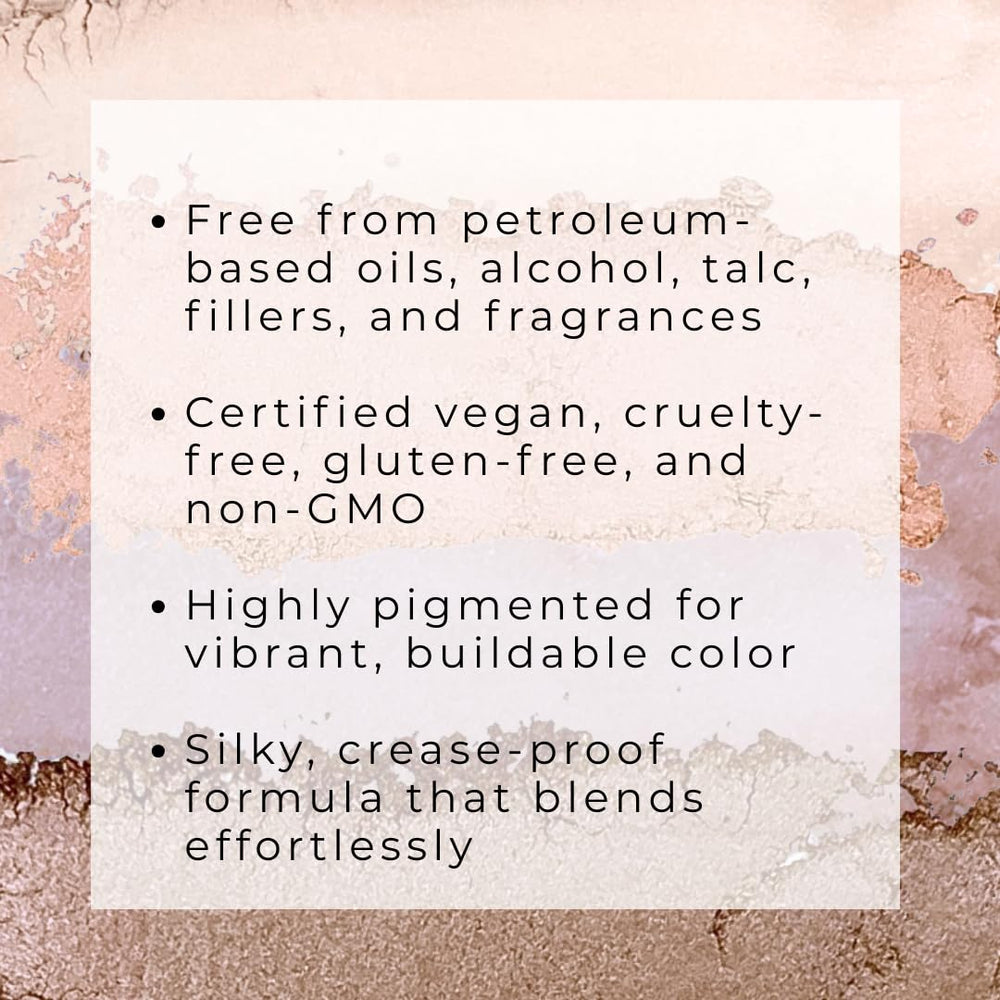Honeybee Gardens Skinny Dip refillable compact emphasizes eco-friendly choice for clean beauty routines.