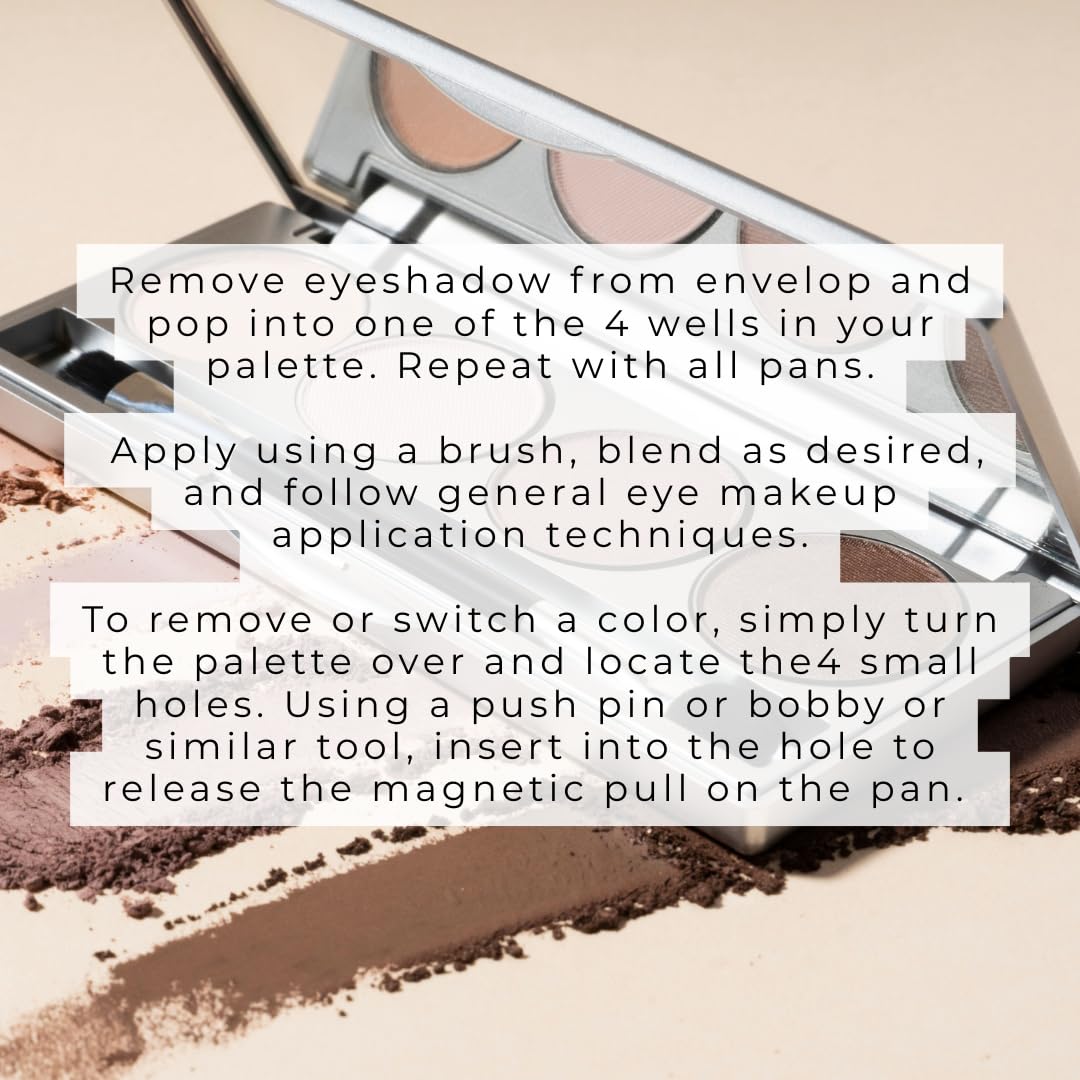 Honeybee Gardens Skinny Dip sunset look demonstrates bold color combinations for statement lids.