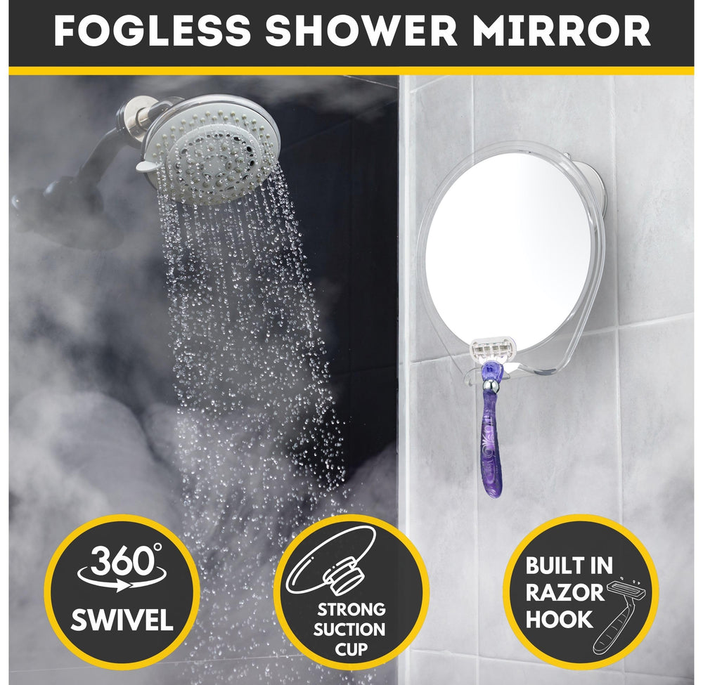 Honeybull easy-install no-drilling design enables secure shower mounting.