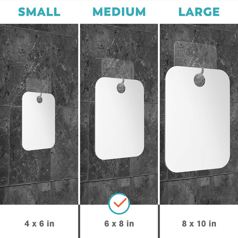 HONEYBULL fogless mirror-flat design blends with modern bathrooms and small spaces