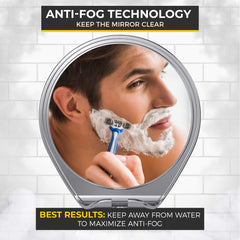 HONEYBULL built-in razor holder keeps shaving essentials within reach.