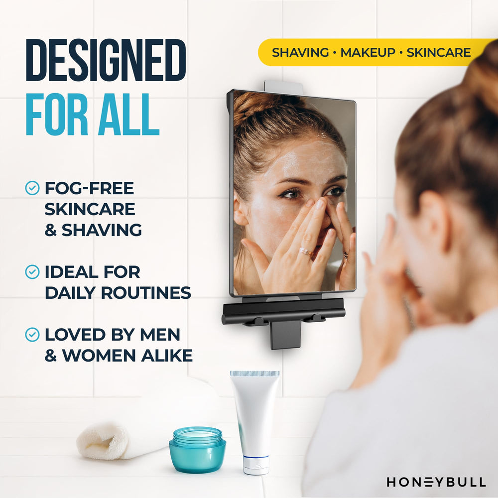 HoneyBULL small bathroom-friendly design fits tight spaces and shared bathrooms