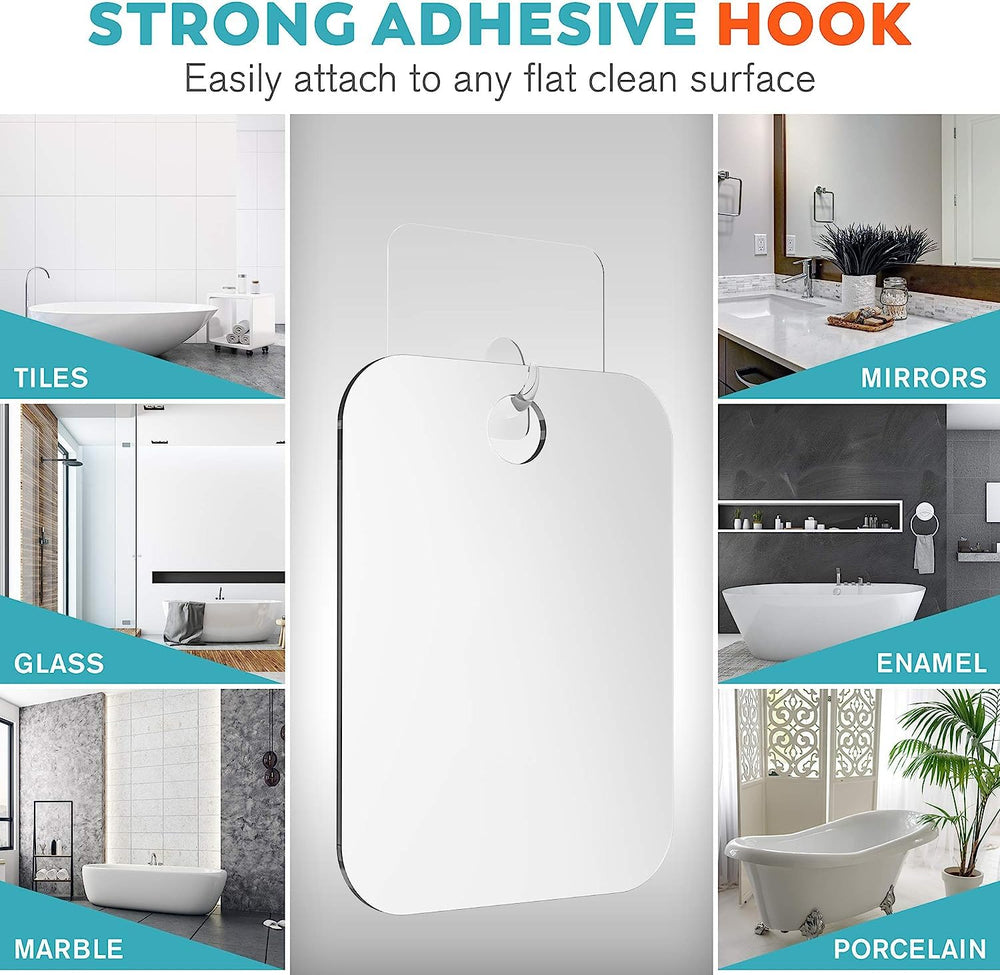 Honeybull travel-friendly mirror fits in bags for home, hotel, or gym.