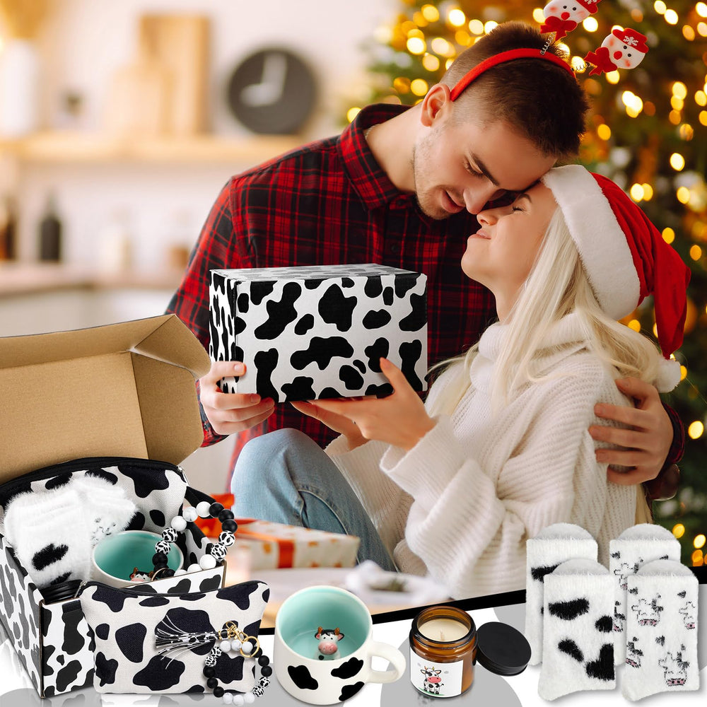 Honeydak cow keychain with silicone beads adds playful organization.