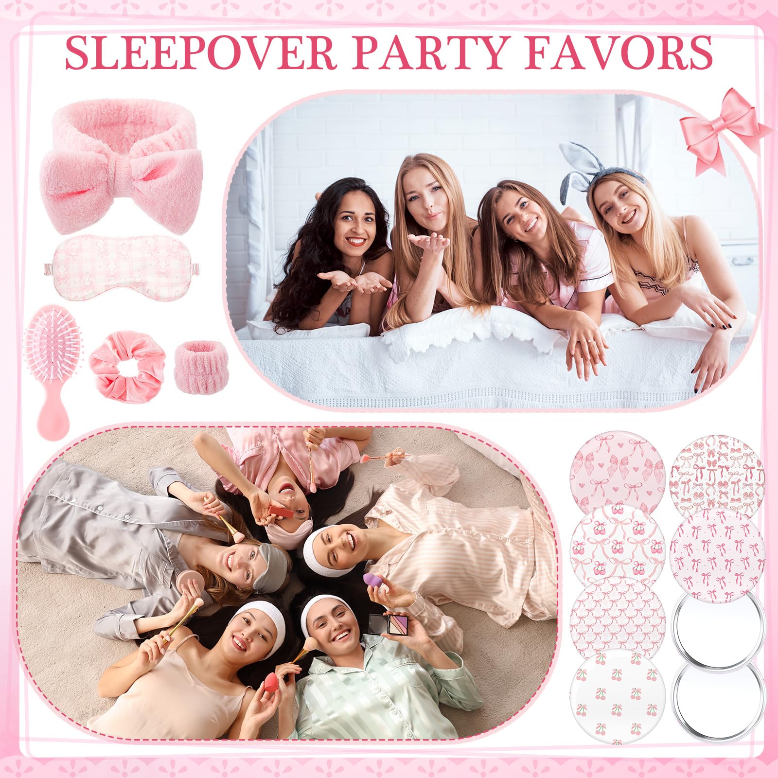 Honeydak pink wristband adds chic coordination for party vibes