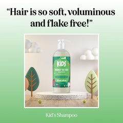 HONEYDEW cleansing kids shampoo rosemary oil drops highlight scalp nourishment