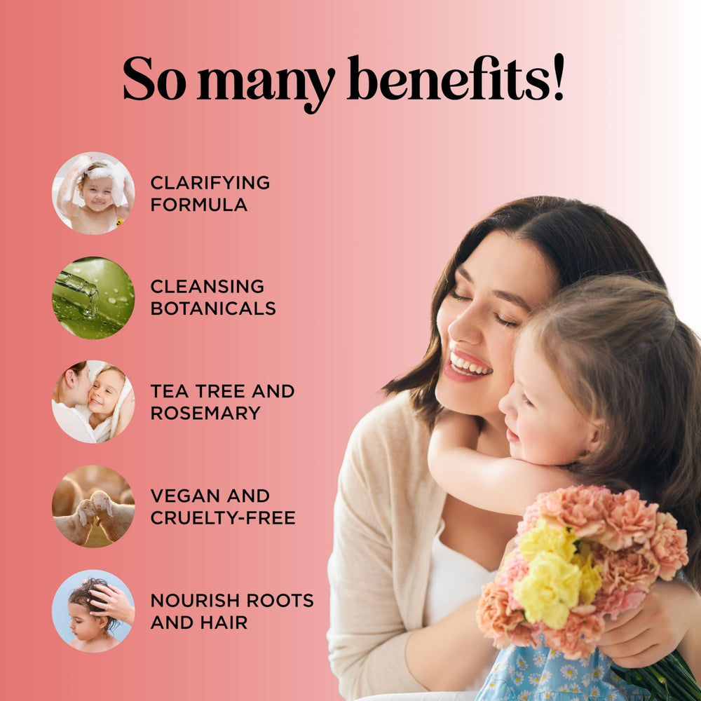 HONEYDEW Nourishing Kids Shampoo with tea tree oil for natural scalp care