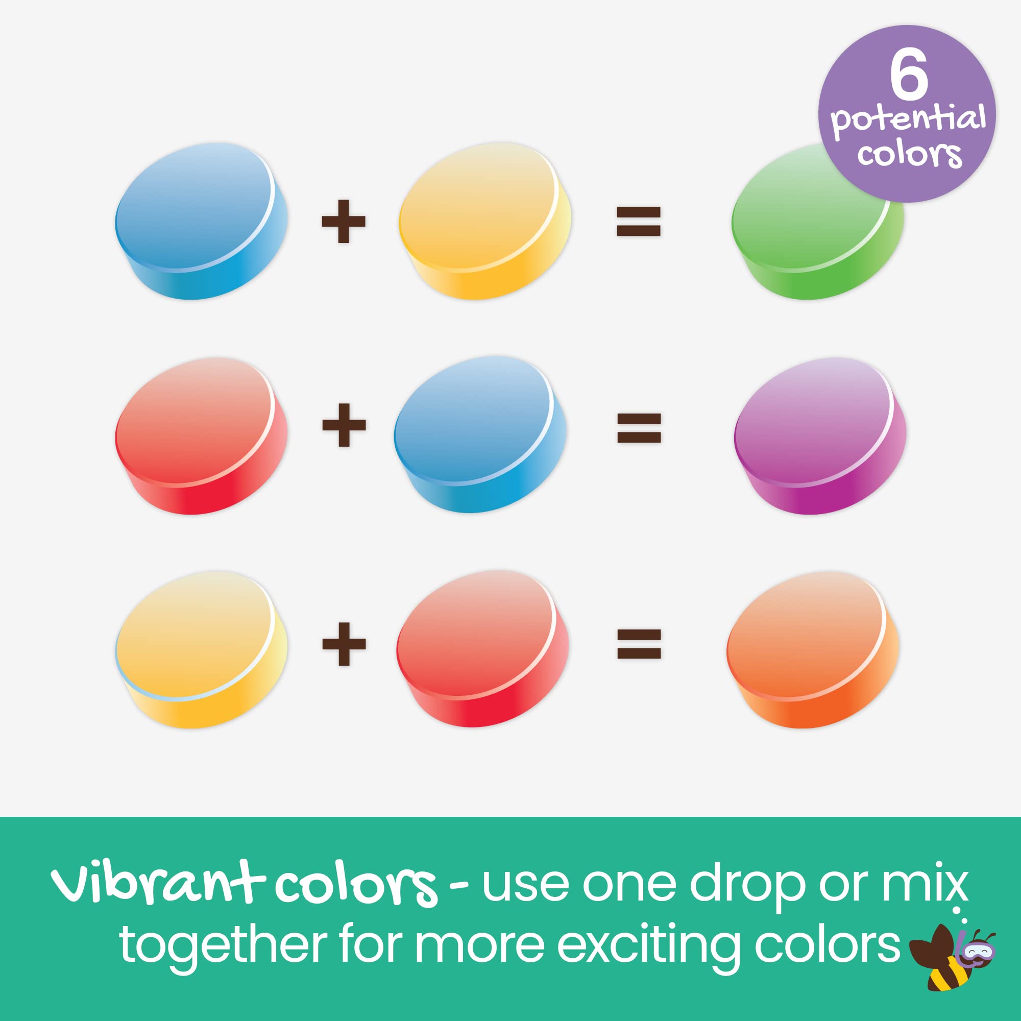 Honeysticks gift-pack color drops for curious kids