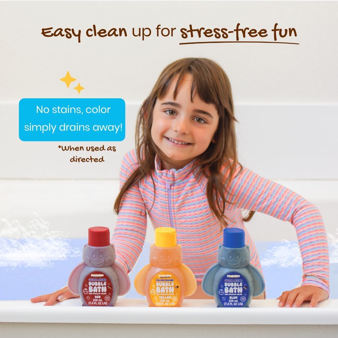 Honeysticks plant-based non-toxic formula designed for gentle bath time