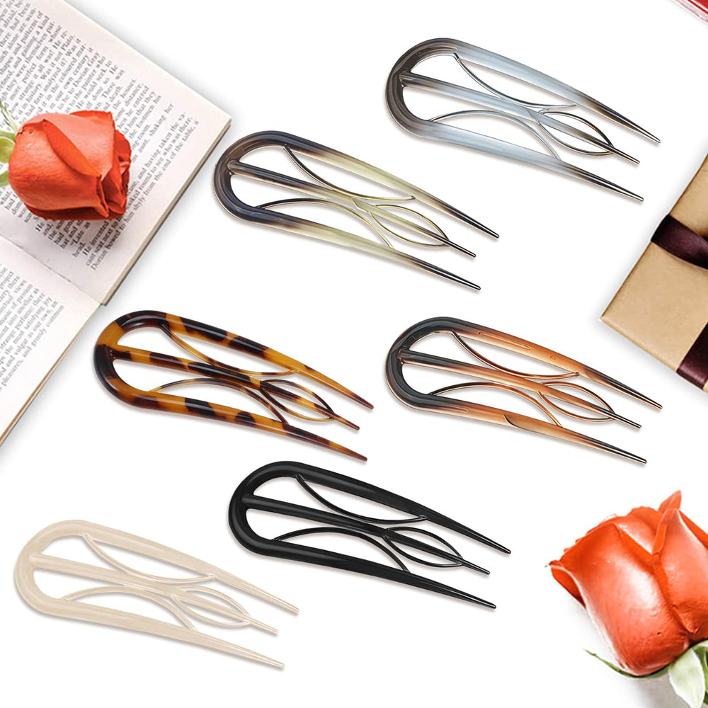 Hongliang 6pc set offers versatile color options for matching various hair tones.