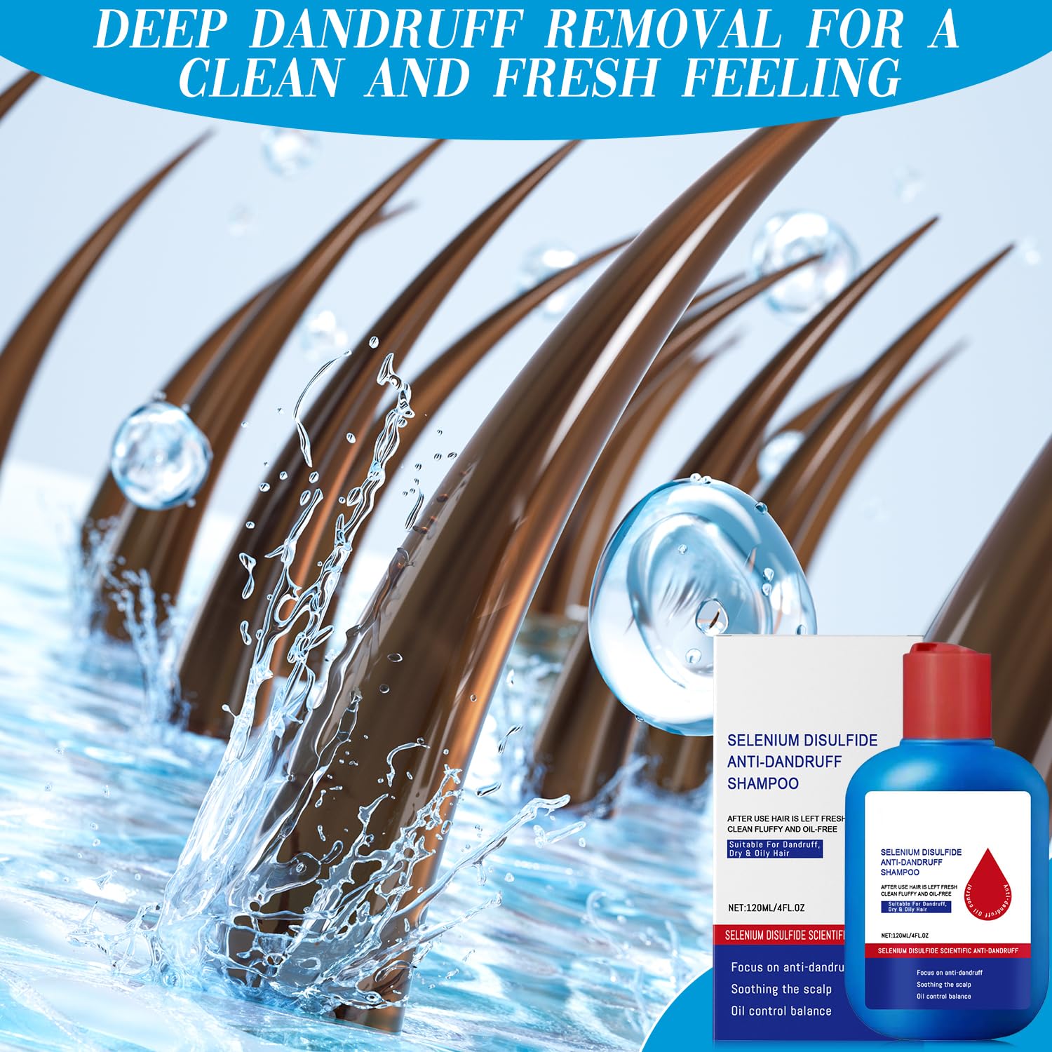 HONGYUNDA Nippori Shampoo scalp-massage scene shows soothing cleansing and long-lasting freshness