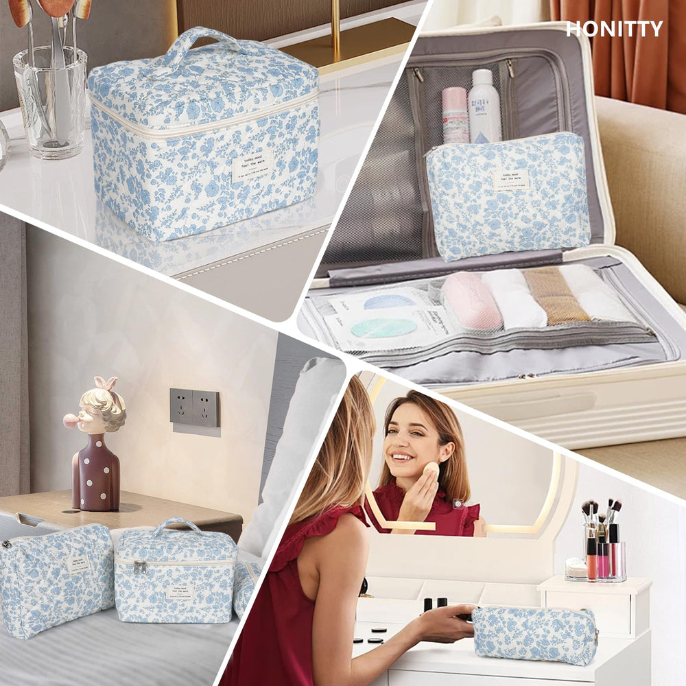 Honitty gift-friendly makeup bag set, ideal for gifting.