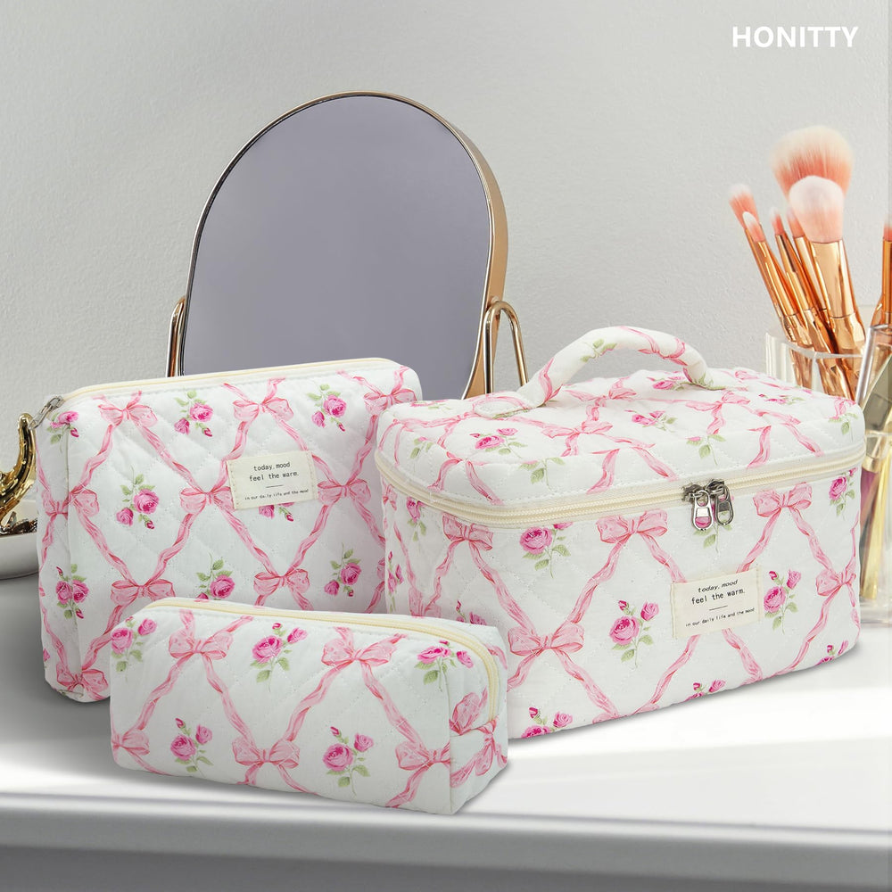 honitty travel toiletry bag folds flat for compact packing
