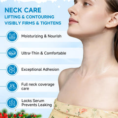 HONLINK hyaluronic acid closeup highlights deep hydration for dry neck skin
