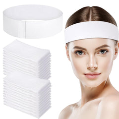 HONLYNE disposable hairbands pack of 150 keeps hair tidy during makeup.