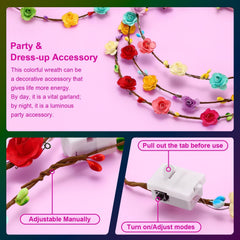 honlyne eco-friendly material crown emphasizes comfortable wear during celebrations