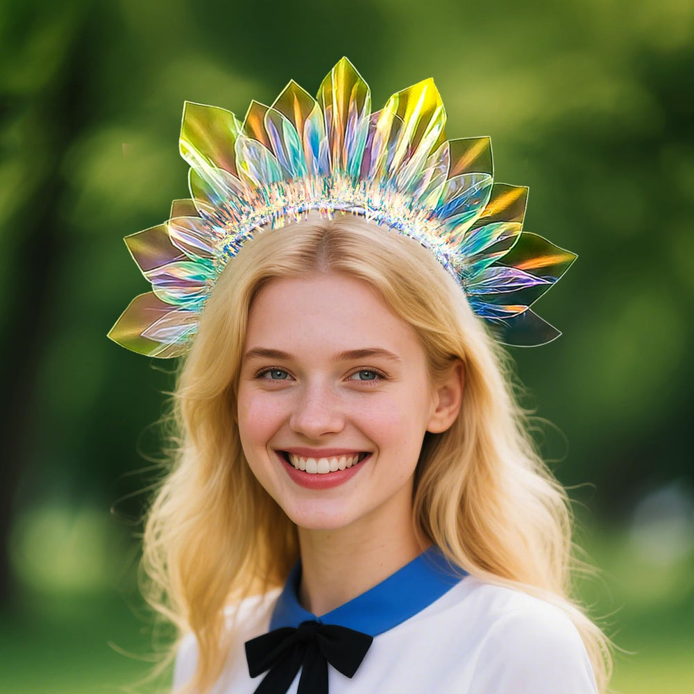 HONLYNE LED Headband suitable for photoshoots and events.