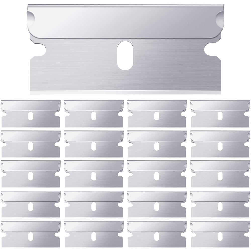 Honoson 20 Pcs single-edge razor blades pack for replacement tasks