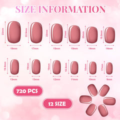 Honoson glossy nails finish showing high-shine tips for daily wear