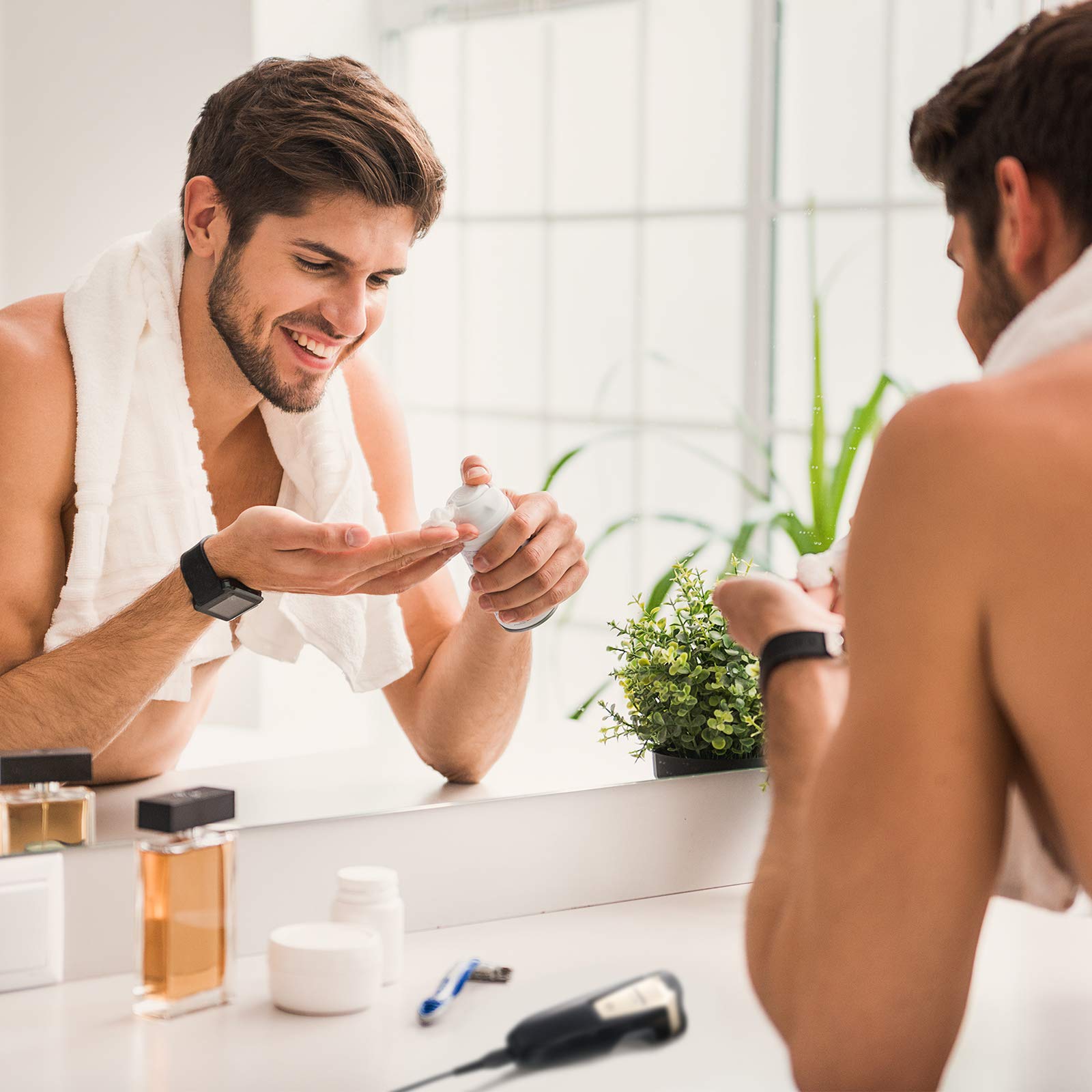 Honoson head shaver cleaning brushes help keep blades clean after use.